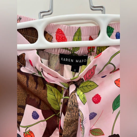 Karen Mabon “Strawberry Fields” PJ Set, S - Picture 12 of 15